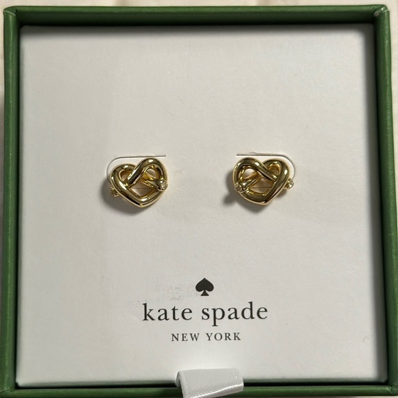 Kate Spade Loves Me Knot Earrings - Picture 1 of 5